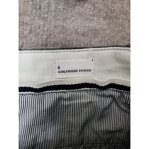 GAP Girlfriend Chino Pants Womens 6 Green Camo Stretch - Picture 7 of 9